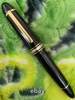 Montblanc Meisterstuck 149 Diplomat M 14C Gold Nib Fountain Pen nice working C