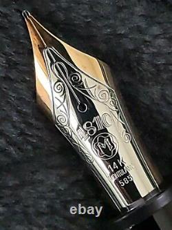 Montblanc Meisterstuck 149 Diplomat M 14K Gold Nib Fountain Pen nice working C