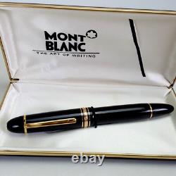 Montblanc Meisterstuck 149 Fountain Pen 4810 14k Gold Point 585 Case