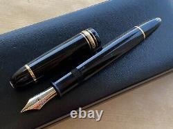 Montblanc Meisterstuck 149 Fountain Pen Gold Nib 14k 585 Made In Germany