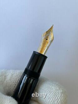 Montblanc Meisterstuck 149 Fountain Pen Gold Nib 18k 750 Size F Made In Germany