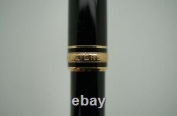 Montblanc Meisterstuck 14k Gold Black 4810 Fountain Pen Germany