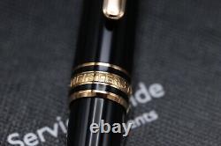 Montblanc Meisterstuck 163 Classique Red Gold Rollerball Pen NEW March 2021
