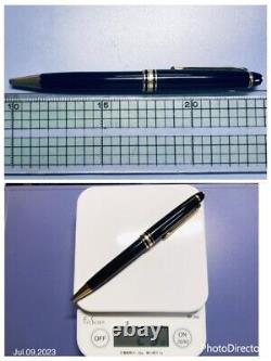 Montblanc Meisterstuck 164 Classic Pix Ballpoint Pen Black & Gold GERMANY USED