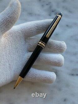 Montblanc Meisterstuck 164 Rollerball Pen Black Resin &gold Plated Made Germany