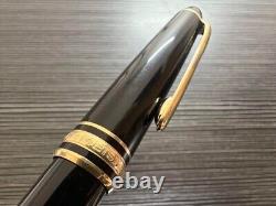 Montblanc Meisterstuck 165 Classic Mechanical Pencil Black & Gold 0.5mm USED