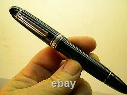 Montblanc Meisterstuck 18K no. 149 Fountain Pen 18K, no. 4810 nib. Fine Writing