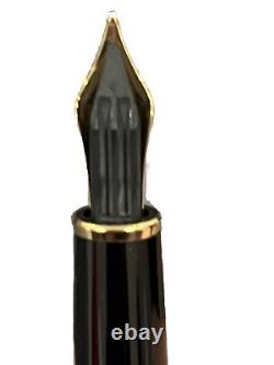 Montblanc Meisterstuck 4810 14k Gold Nib 585 Fountain Pen With Case