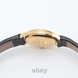 Montblanc Meisterstuck 7005 Gold Tone Steel Black Dial Quartz Ladies Watch