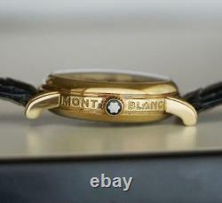 Montblanc Meisterstuck 7007 18K Yellow Gold K18YG Hand Winding Men's Watch