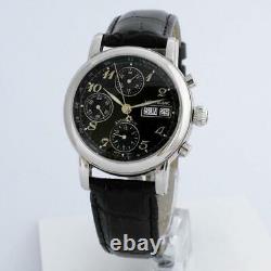 Montblanc Meisterstuck 7016 Automatic Day Date Quickset Watch Keeping Good Time