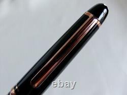 Montblanc Meisterstuck 90 Years Classique Fountain Pen Red Gold Plated 14K F Nib