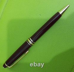 Montblanc Meisterstuck Authentic Pen Ballpoint Gold Maroon Classique 164