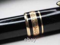 Montblanc Meisterstuck Ballpoint Pen Gold Ink Black