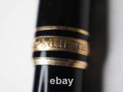 Montblanc Meisterstuck Ballpoint Pen Gold Ink Black