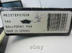 Montblanc Meisterstuck Ballpoint Pen Gold Trim Classique 164 box papers