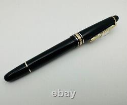 Montblanc Meisterstuck Chopin No. 145 Gold Plated Fountain Pen 14K Gold Nib
