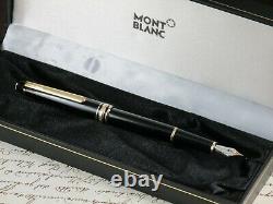 Montblanc Meisterstuck Classique 144 Fountain Pen Nib Gold 14kt Two Tone + Box