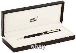 Montblanc Meisterstuck Classique Ballpoint Pen Gold 164 with leather case