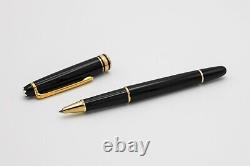 Montblanc Meisterstuck Classique Black with Gold Trim Rollerball Pen 163 13651