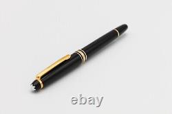 Montblanc Meisterstuck Classique Black with Gold Trim Rollerball Pen 163 13651