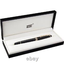 Montblanc Meisterstuck Classique Gold Rollerball Black 12890 (PRE-OWN)