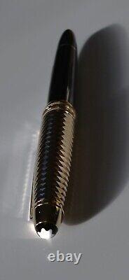 Montblanc Meisterstuck Doue Geometry 146 Fountain Pen 18K Gold Medium Nib £1150