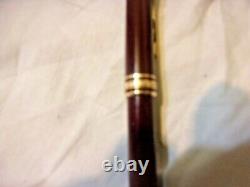 Montblanc Meisterstuck EP1108089 Burgundy Gold Rollerball Pen Germany