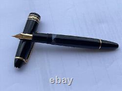 Montblanc Meisterstuck Founatin Pen 146 Gold Nib 14C 585 Made In Germany