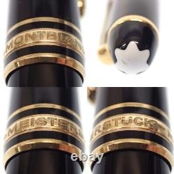 Montblanc Meisterstuck Fountain Pen 4810 14K585 Black Gold MONTBLANC AFI9