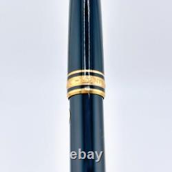 Montblanc Meisterstuck Fountain Pen GP Black x Gold in good condition