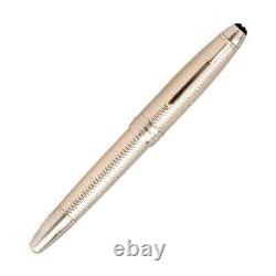 Montblanc Meisterstuck Geometry Solitaire Champagne Gold LeGrand Fountain Pen