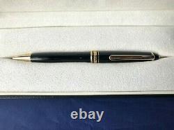 Montblanc Meisterstuck Gold Black Classique Ballpoint Pen 10883 164 New Open Box