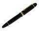 Montblanc Meisterstuck Gold Coated 149 Black Resin Fountain Pen 115384