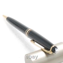 Montblanc/Meisterstuck Gold Coated Classic Ballpoint Pen F-Shaped Handwriting Co