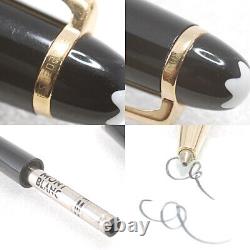 Montblanc Meisterstuck Gold Coated Classic Ballpoint Pen M-shaped