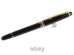 Montblanc Meisterstuck Gold Coated Rollerball Black New Brand Outlet