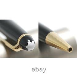 Montblanc/Meisterstuck Gold Coating Classic Ballpoint Pen/F Ink Second Hand
