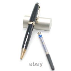 Montblanc/Meisterstuck Gold Coating Classic Ballpoint Pen Letter Ink Replaced Se