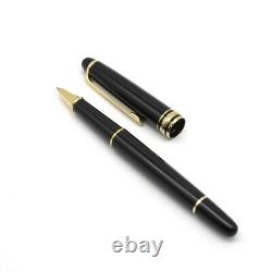 Montblanc Meisterstuck Gold Coating Classic Rollerball Pen Mb12890 Writing Utens