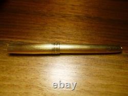 Montblanc Meisterstuck Gold Plated Barley Fountain Pen casing