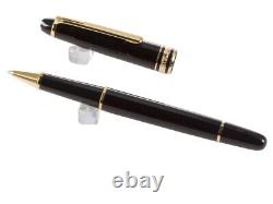Montblanc Meisterstuck Gold Rollerball Black New Choicest Deals Free Shipping
