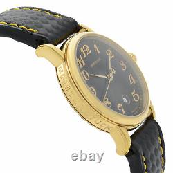 Montblanc Meisterstuck Gold Tone Steel Black Dial Quartz Ladies Watch 7005