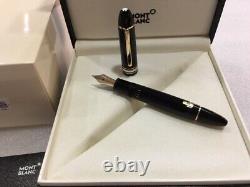 Montblanc Meisterstuck Gold-coated Fountain Pen 149 (m) Nib #115384 New In Box