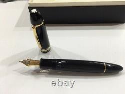 Montblanc Meisterstuck Gold-coated Fountain Pen 149 (ob) Nib New In Box