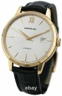Montblanc Meisterstuck Heritage Automatic Solid 18k Rose Gold 40mm Men's Watch