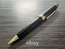 Montblanc Meisterstuck Le Grand 161 Black & Gold Ballpoint Pen USED