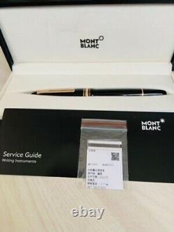 Montblanc Meisterstuck Le Grand Ballpoint Pen Black Red Gold With Box NEW