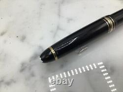 Montblanc Meisterstuck LeGrand Ballpoint Pen Black with Gold Trim 161 10456