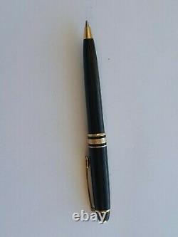 Montblanc Meisterstuck Moxart 116 Ball Point Pen Black &gold Plated Made Germany